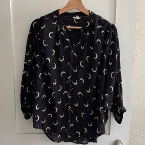 Anthropologie Pilcro Sidney Batwing Blouse